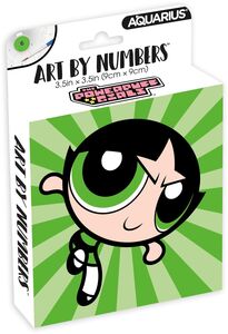 The Powerpuff Girls - Micro Art by Numbers - Buttercup (3.5 x 3.5)