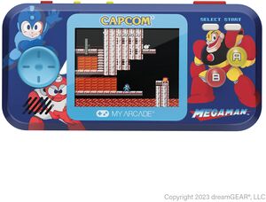 My Arcade - Mega Man Pocket Player Pro Handheld Portable Gaming System (6 GAMES IN 1)