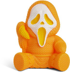 Ghost Face Pumpkin Orange Limited Edition Vinyl Figure – Handmade by Robots