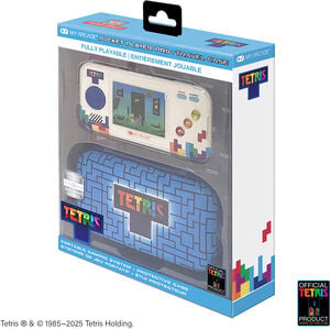 My Arcade - Tetris Pocket Player Pro Portable Handheld Gaming System With Travel Case