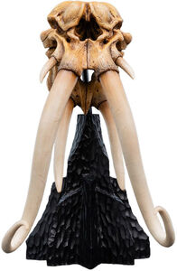 WETA Workshop Polystone - The Lord of the Rings Trilogy - Skull of a Mumak Miniature Statue