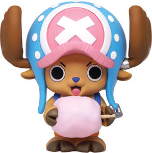 One Piece Chopper Figural PVC Bank