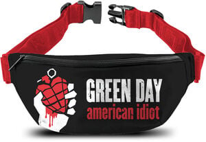 Rocksax - Green Day - American Idiot - Bum Bag / Fanny Pack (Black/Red)