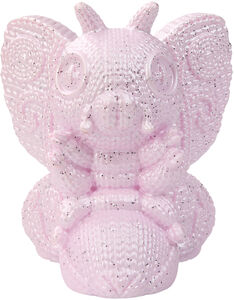 Godzilla - Mothra Pearlescent Glitter Limited Edition Vinyl Figure – Handmade by Robots