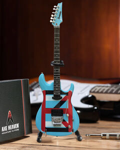 Joe Satriani Chickenfoot 10 Inch Miniature Guitar Replcia Collectible