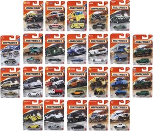 Matchbox 1:64 Basic Car Collection 24-Piece H Assortment