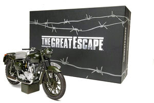 Corgi The Great Escape - Triumph TR6 Trophy (Weathered) 1:12 Scale Diecast
