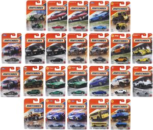 Matchbox 1:64 Basic Car Collection 24-Piece J Assortment