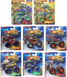 Hot Wheels Monster Trucks 1:64 8-Piece G Assortment