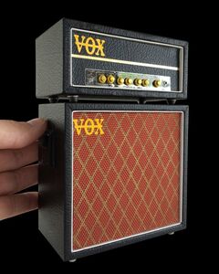 Amplifier Stack With Head Vintage England Style Amplifier 1:4 Scale Miniature