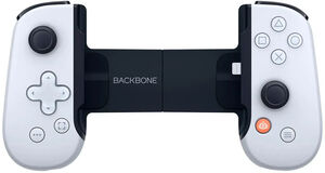 Backbone - One - PlayStation Edition (Lightning) - Mobile Gaming Controller for iPhone - White