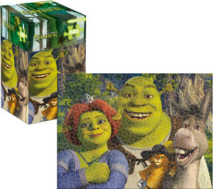 Shrek Family 500 Piece Jigsaw Puzzle (Vertical Box)