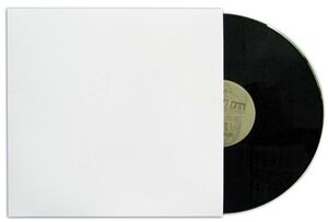 Bags Unlimited SLPJW 12 Inch Record Jacket 12.25 x 12.25 10 Pack (White)