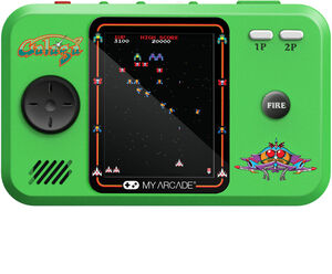 My Arcade - Galaga/Galaxian Pocket Player Pro Handheld Portable Gaming System (2 GAMES IN 1)