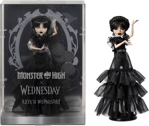 Monster High X Wednesday - Raven Dress Wednesday Doll