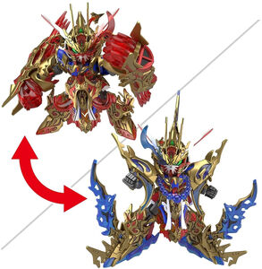 Bandai Hobby - SDW Heroes - Wukong Impulse Gundam Dx Set Model Kit
