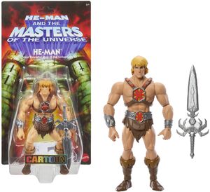Masters of the Universe Origins 200X Cartoon Collection He-Man Action Figure (He-Man, MOTU)