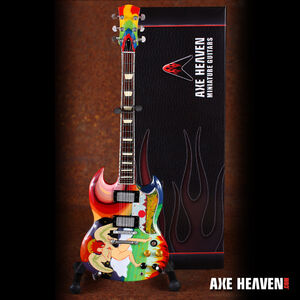 Psychedelic Fool 10 Inch Miniature Guitar Replca Collectible
