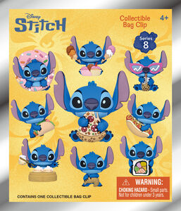 Stitch - 3D Foam Bag Clip Series 8 - 24pc Blind Bag PDQ