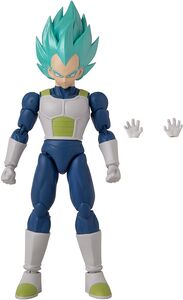 Bandai - Dragon Ball Super - Dragon Stars - Super Saiyan Blue Vegeta Action Figure