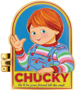Chucky - Limited Edition Hinged Pin Badge