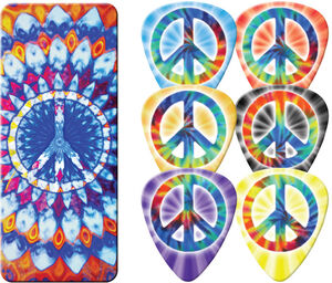 Hi Fidelity - Pick Tin - Peace Tin with 6 Picks