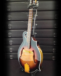 Classic F-Style Mandolin Sunburst 10 Inch Miniature Guitar Replica