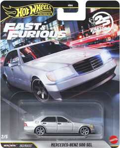 Hot Wheels Premium: Fast & Furious Mercedes-Benz 500 SEL