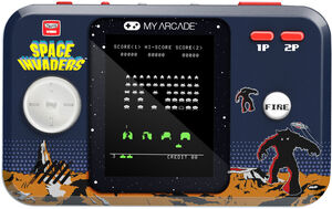 My Arcade - Space Invaders Pocket Player Pro Handheld Portable Gaming System