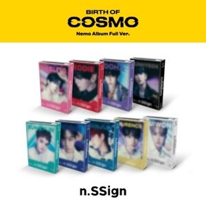 Birth Of Cosmo - Nemo Album Full Version - Random Cover - incl. Jacket Photocard, 2 Group/Unit Jacket Photocards, 3 Selfie Photocards + Group/Unit Selfie Photocard