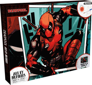 Marvel - Deadpool 16x20 Art by Numbers