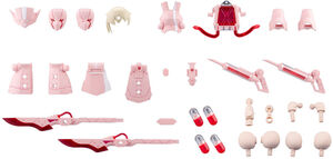 Kotobukiya - Megalomaria Unlimited Universe - Metamorphose Unit Ex Armor Pink Nurse Model Kit