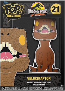 Funko POP! PINS MOVIES: JURASSIC PARK - Velociraptor (Styles May Vary)