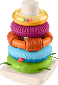 Fisher Price Sensory Rock-A-Stack Stacking Toy