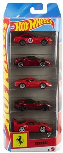 Hot Wheels 5-Pack Ferrari
