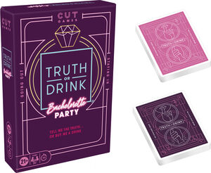 Truth or Drink: Bachelorette Party Edition - Adult Party Game
