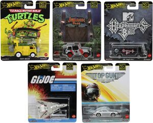 Hot Wheels 1:64 Premium Pop Culture 10-Piece K Assortment