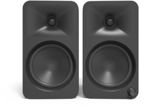 Kanto ORA 4MB Bluetooth Powered Reference Speakers - 140 Watts (Black)