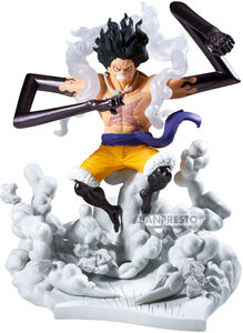 Banpresto One Piece Senkozekkei Monkey.D.Luffy Gear4 Statue