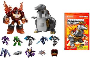 Blokees - Transformers - Defender Version - 04: Tyrants Fury Model Kit 12ct Display