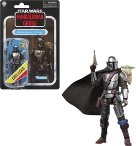 Star Wars: The Mandalorian & Grogu - Vintage Collection - The Mandalorian & Grogu Deluxe Action Figure
