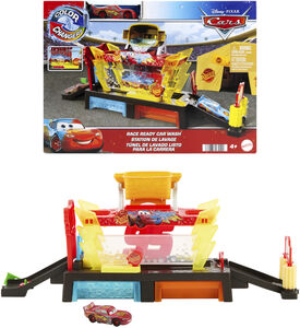 Disney and Pixar Cars Color Changers Race Ready Car Wash Playset