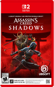 Assassin's Creed Shadows Standard Edition (Game-Key Card) for Nintendo Switch 2
