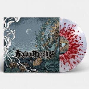 Divid - Clear with oxblood splatter