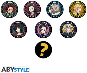 Demon Slayer - Surprise Blind Bag 50mm Badge 26pc PDQ