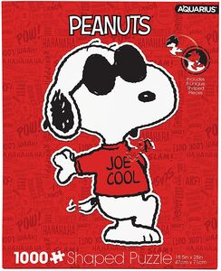 Peanuts Joe Cool Shaped 1000 Pc Puzzle