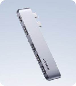 UGREEN - 5-in-2 USB C Hub for MacBook Pro/Air