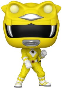 Funko POP! Movies: Mighty Morphin Power Rangers: The Movie - Yellow Ranger (Glow-in-the-Dark)
