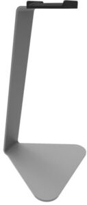 Kanto H1S Universal Headphone Stand with Silicone Padding Silver