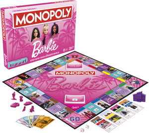 Monopoly: Barbie Edition - Board Game